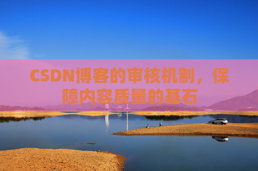 CSDN博客的审核机制，保障内容质量的基石